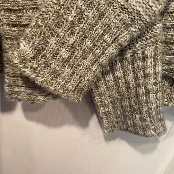 Element Size XS Gray Textured Knit Open Front Cardigan Sweater Pockets - Picture 7 of 12